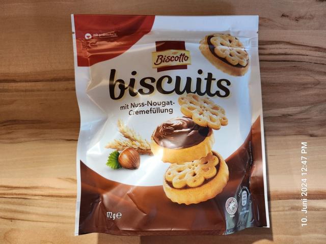 Biscuits mit Nuss-Nougat-Cremefüllung | Hochgeladen von: cucuyo111