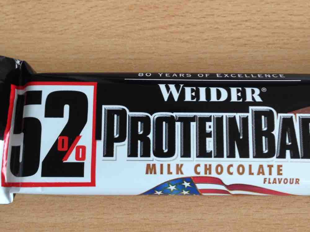 52% Weider Protein Bar, Low Carb, Milk Chocolate von Themetzsch | Hochgeladen von: Themetzsch