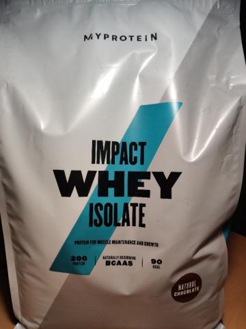 Impact Whey Isolate Natürliche Schokolade von dominikkr | Hochgeladen von: dominikkr