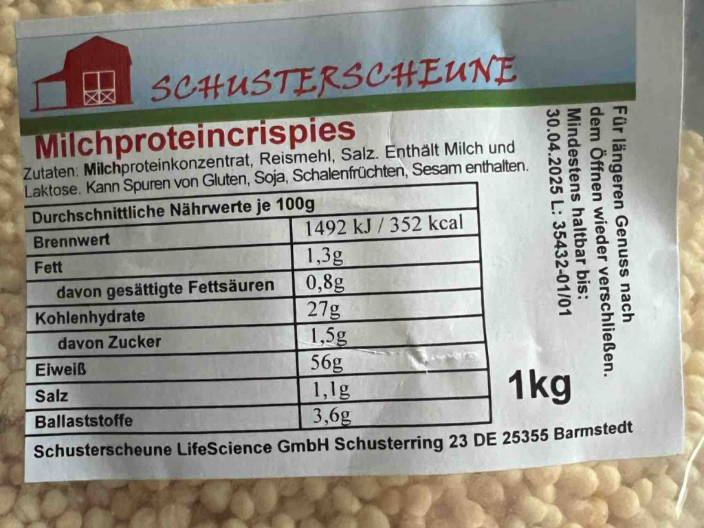 Milchproteincrispies von aboehning | Hochgeladen von: aboehning