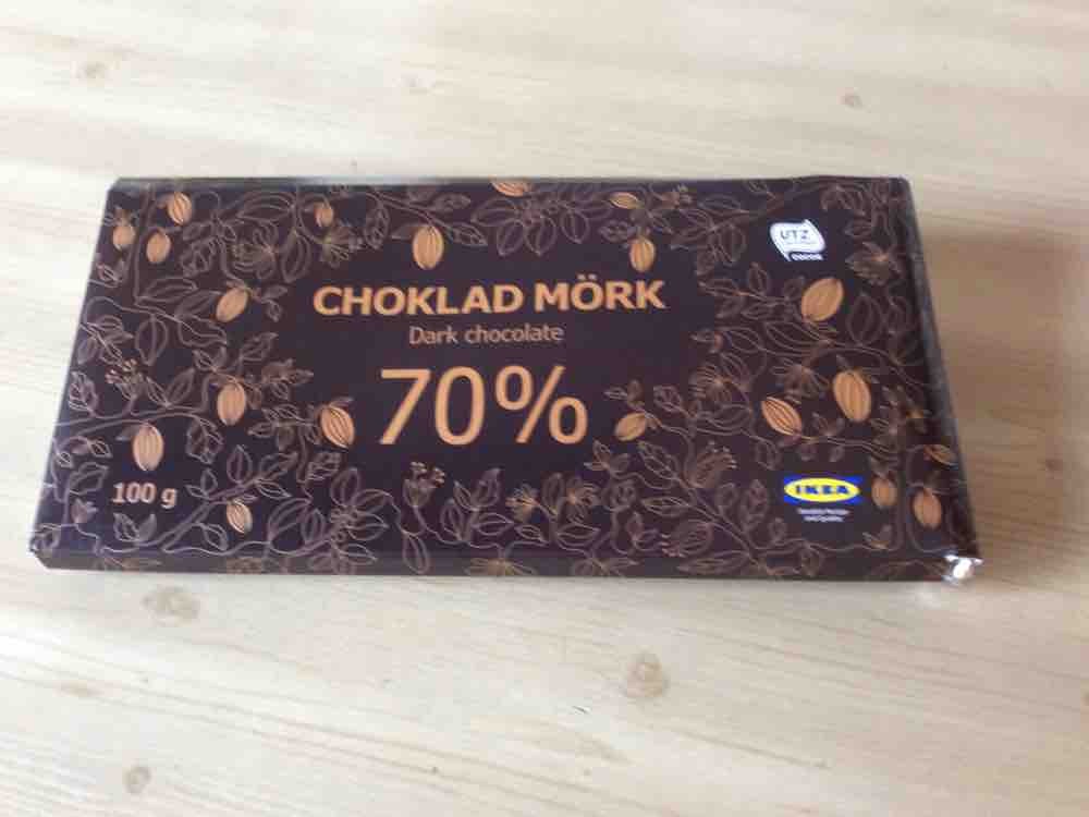 Choklad Mörk 70%, dark chocolate 70% von Liliane1409 | Hochgeladen von: Liliane1409