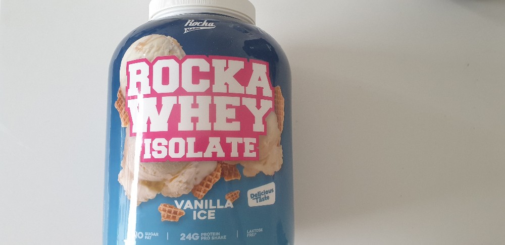 Rocka Whey Vanilla Ice, Wasser von LennyFeldmann | Hochgeladen von: LennyFeldmann