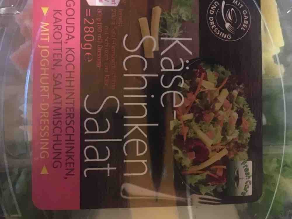 Käse Schinken Salat, mit dressing von Bunny1106 | Hochgeladen von: Bunny1106