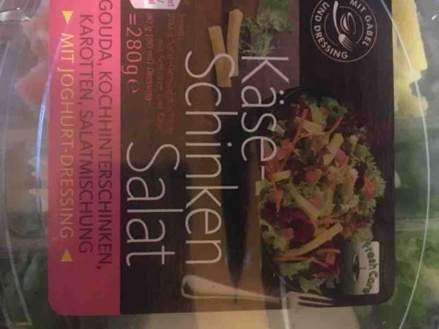 Käse Schinken Salat, mit dressing von Bunny1106 | Hochgeladen von: Bunny1106