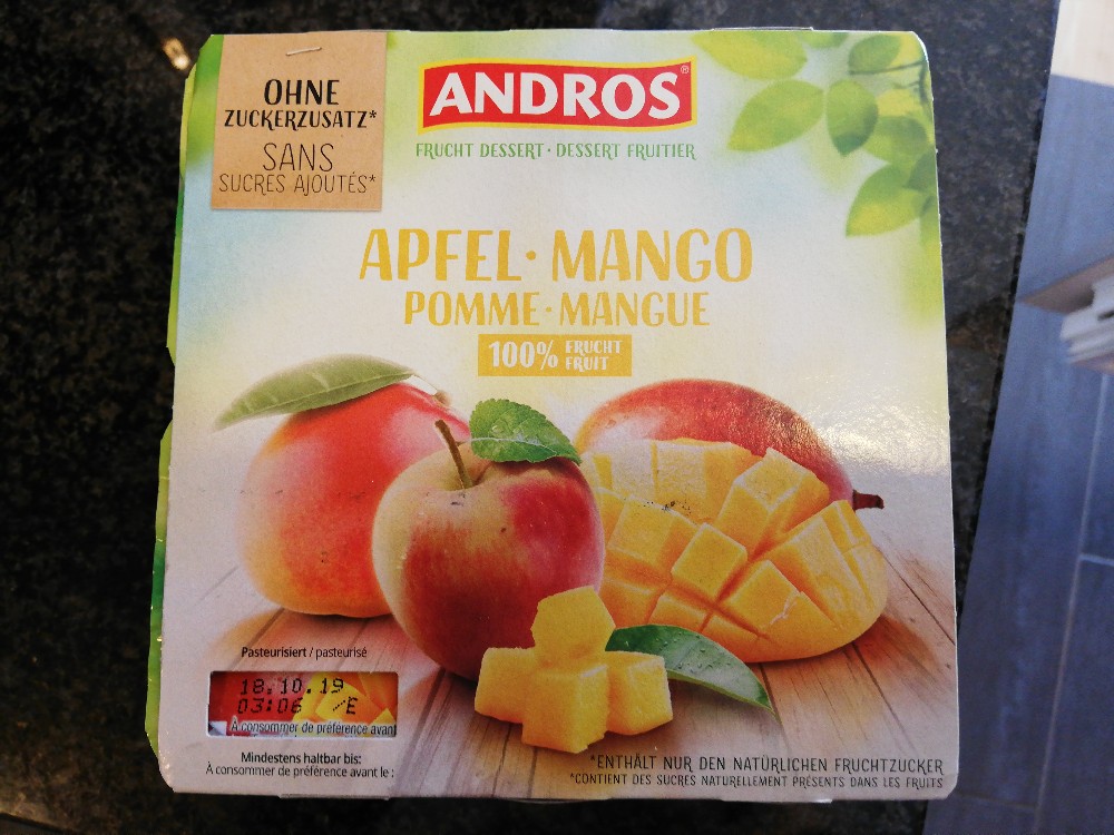 Apfel Mango, Frucht Dessert ohne Zucker von prcn923 | Hochgeladen von: prcn923