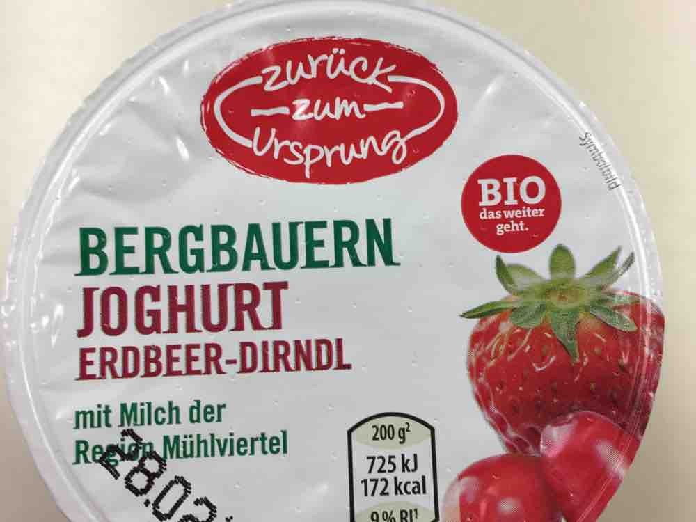 Mühlviertler Bergbauern-Joghurt, Erdbeer - Dirndl von stefanober | Hochgeladen von: stefanoberpeilsteiner