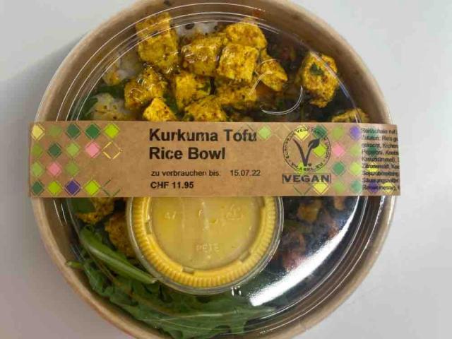 Kurkuma Tofu Rice Bowl, vegan von Olito | Hochgeladen von: Olito