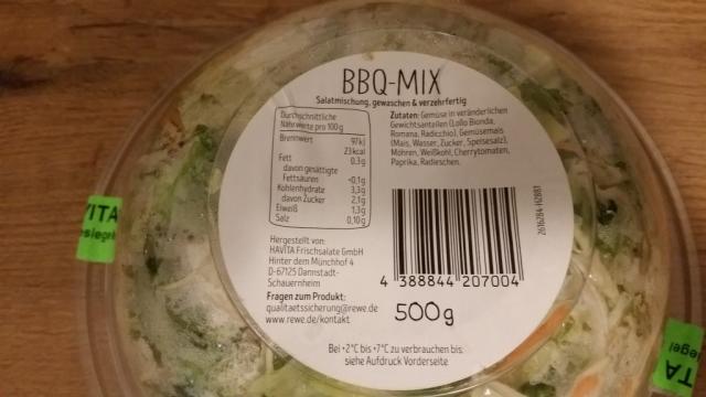 BBQ-Mix Salatmischung, gewaschen, verzehrfertig | Hochgeladen von: huhn2