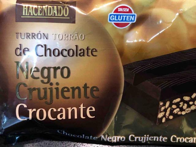 Turrón, de chocolate negro crujiente by lastorset | Hochgeladen von: lastorset