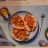 Tacos mit Filetstücken und Sriracha, Dazu Paprika und Tomaten-Sa | Hochgeladen von: Velina