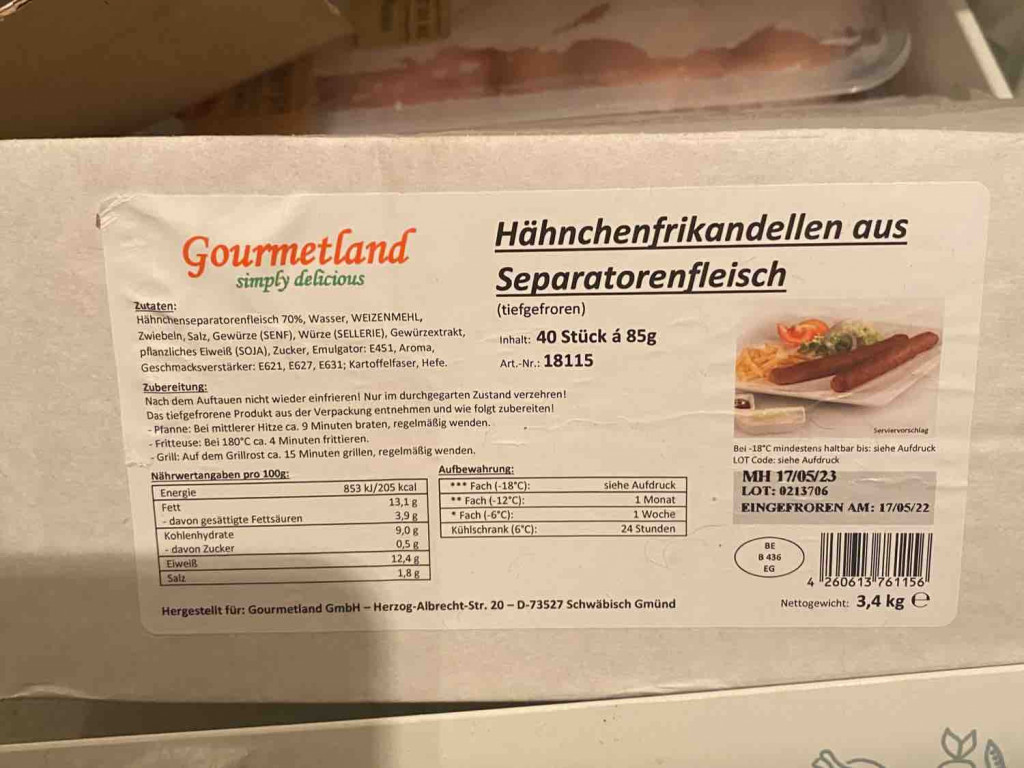 Hähnchenfrikandellen aus Separatorenfleisch von marcelfeldhaus | Hochgeladen von: marcelfeldhaus