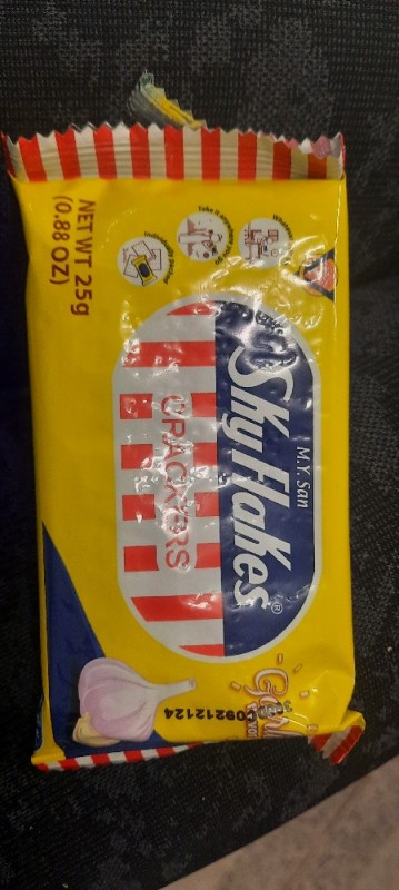 Skyflakes Crackers Knoblauch (25g) von KaThz | Hochgeladen von: KaThz