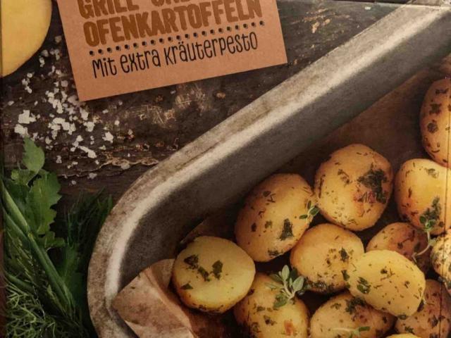 Grill- und Ofenkartoffeln, mit extra Kräuterpesto von postbuedel | Hochgeladen von: postbuedel