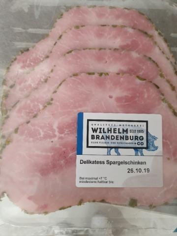 Delikatess Spargelschinken, Wilhelm Brandenburg von 2fluffyunico | Hochgeladen von: 2fluffyunicorn