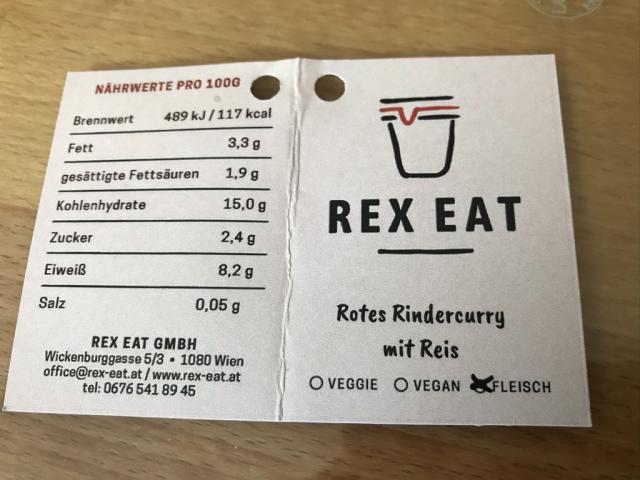 Rex Eat: Rotes Rindercurry, Curry | Hochgeladen von: chriger