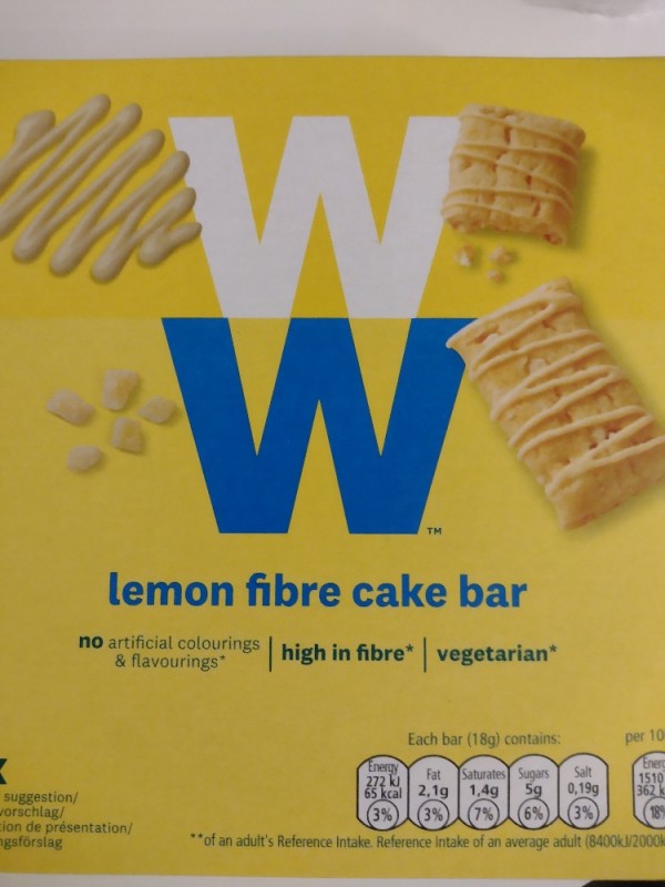 WW Lemon fibre cake bar von mgyr394 | Hochgeladen von: mgyr394