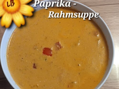 Paprika Rahm Suppe | Hochgeladen von: Muckelchen2407