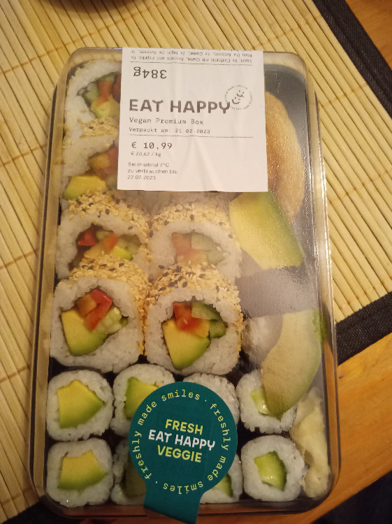 Eat Happy Vegan Premium Box (Sushi) von JediMind | Hochgeladen von: JediMind