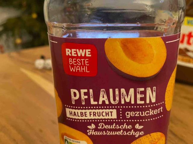 Pflaumen  halbe Frucht, Rewe Beste Wahl von leleosophia | Hochgeladen von: leleosophia