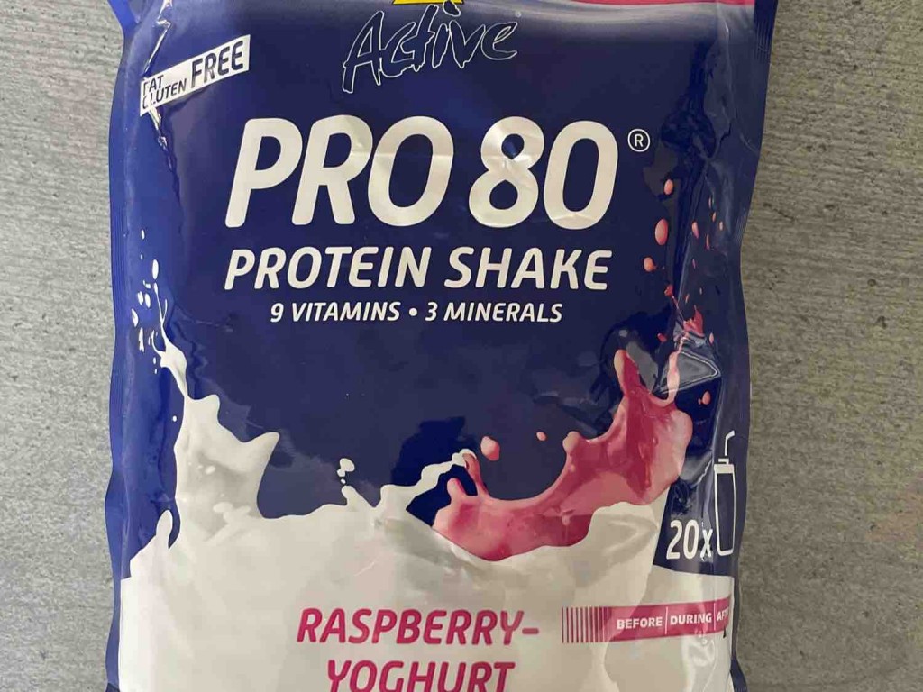 Active Pro 80 Protein Shake, Raspberry-Yoghurt von Micha07 | Hochgeladen von: Micha07