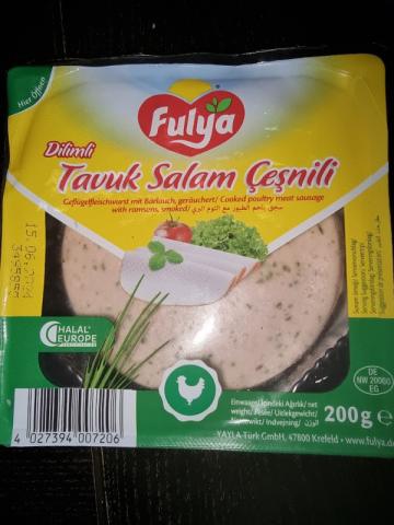 Tavuk Salam Cesnili, Geflügelfleischwurst mit Bärlauch geräucher | Hochgeladen von: LysannIsmailow