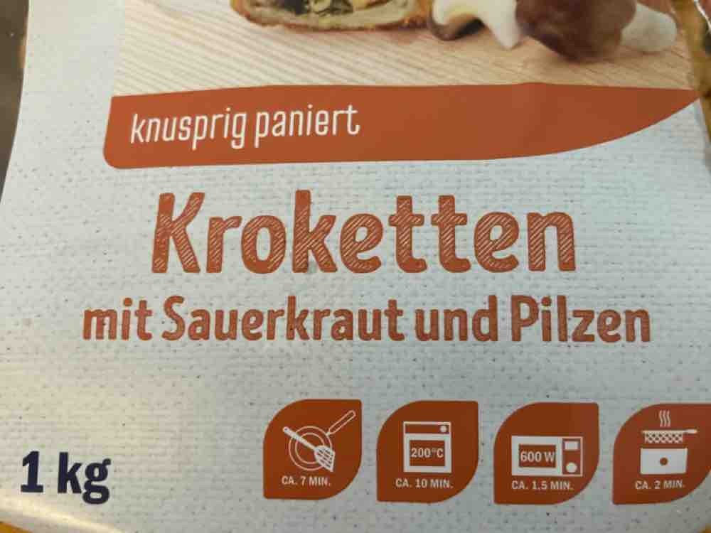 Kroketten, Sauerkraut und Pilze von okbyeboo | Hochgeladen von: okbyeboo