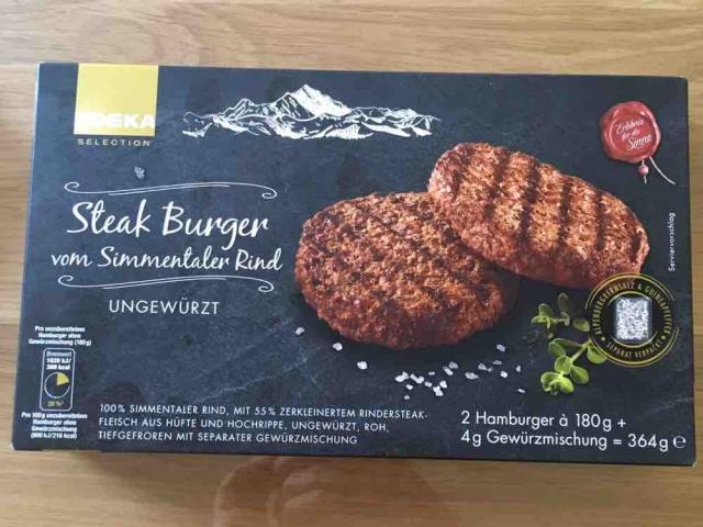 Steak Burger, vom Simmentaler Rind von T024038 | Hochgeladen von: T024038