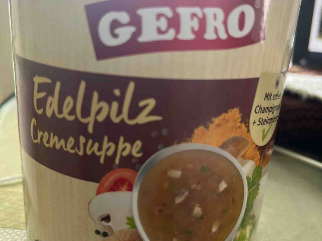 Edelpilz Cremsuppe, Stand 2024 kcal pro g Pulver von Meltho | Hochgeladen von: Meltho