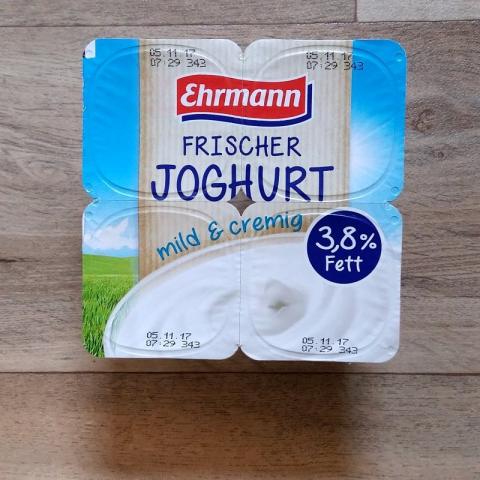 Frischer Joghurt 3,8%, mild & cremig | Hochgeladen von: tigerlillyhh
