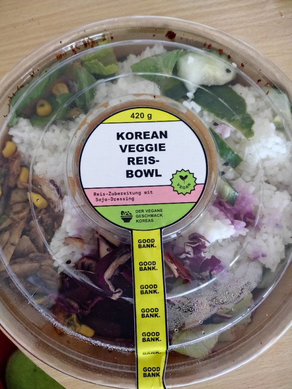 Korean Veggie Teis-Bowl, vegan von Tandemsport | Hochgeladen von: Tandemsport