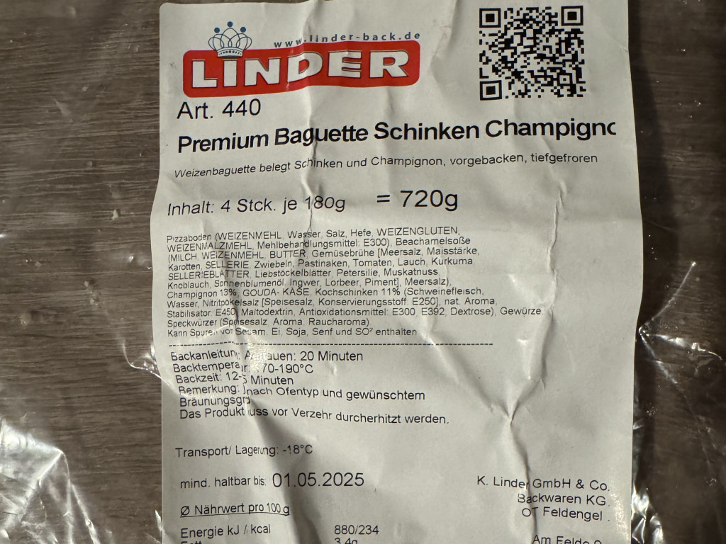 Schinken-Champignon Baguette von mattheskevin98114 | Hochgeladen von: mattheskevin98114