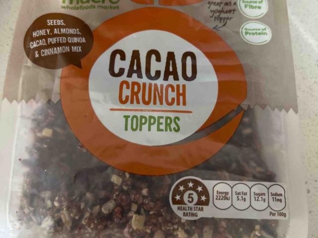 cacao crunch toppers by loohra | Uploaded by: loohra