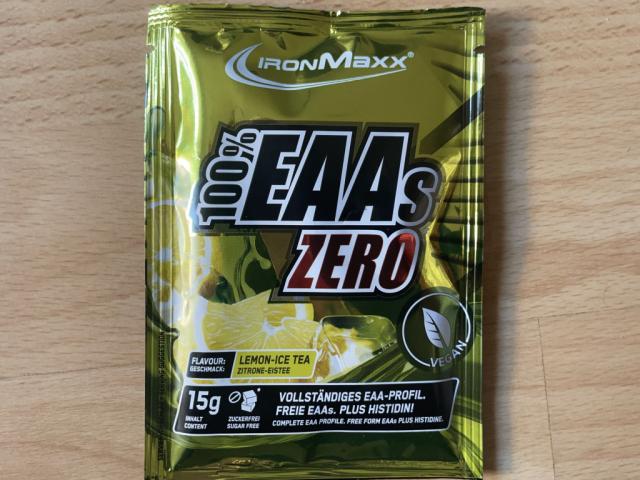 EAAs Zero IronMaxx, Lemon ICE TEA von philflo | Hochgeladen von: philflo