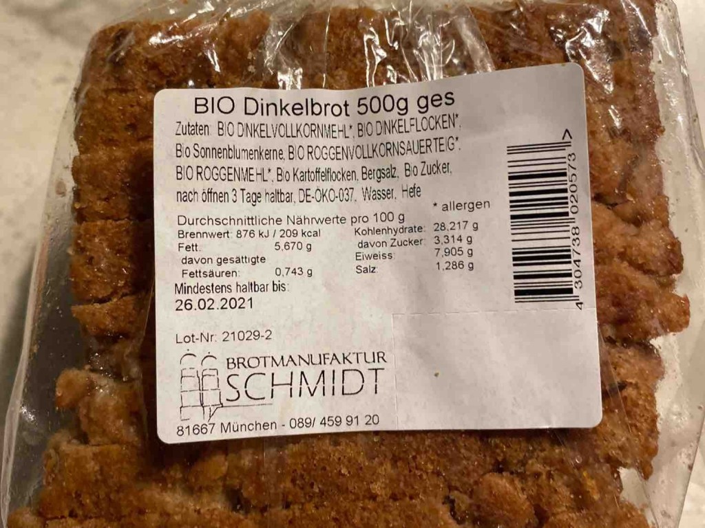 BIO Dinkelbrot von dubster | Hochgeladen von: dubster