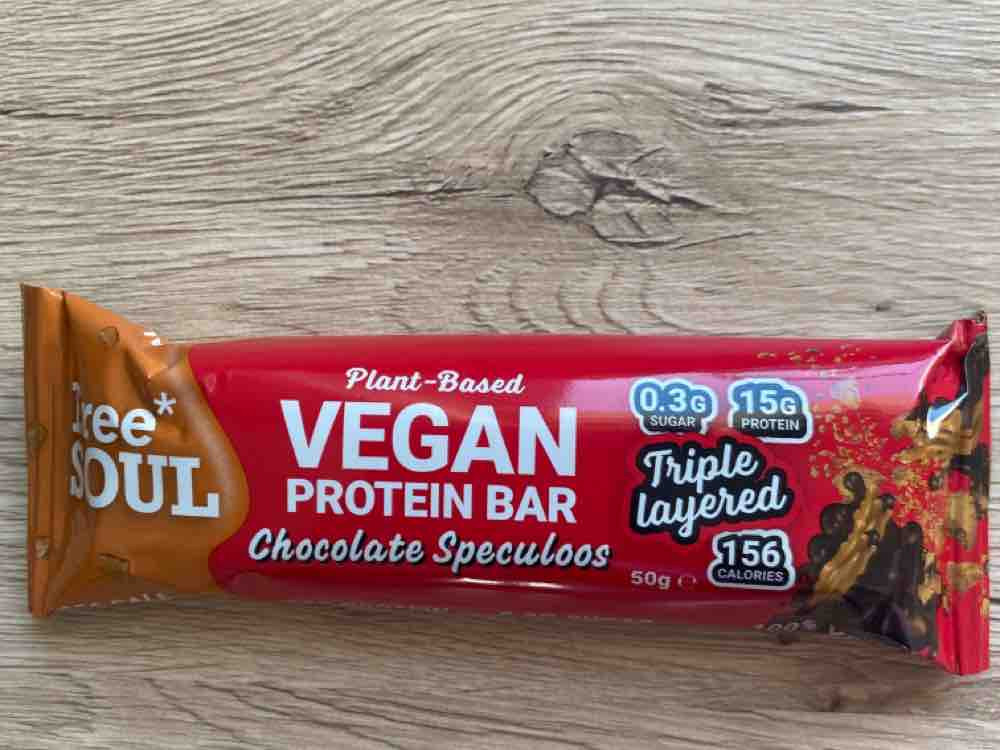 Vegan Protein Bar Chocolate Speculoos, Ein Riegel (50g) von lili | Hochgeladen von: liligarfield