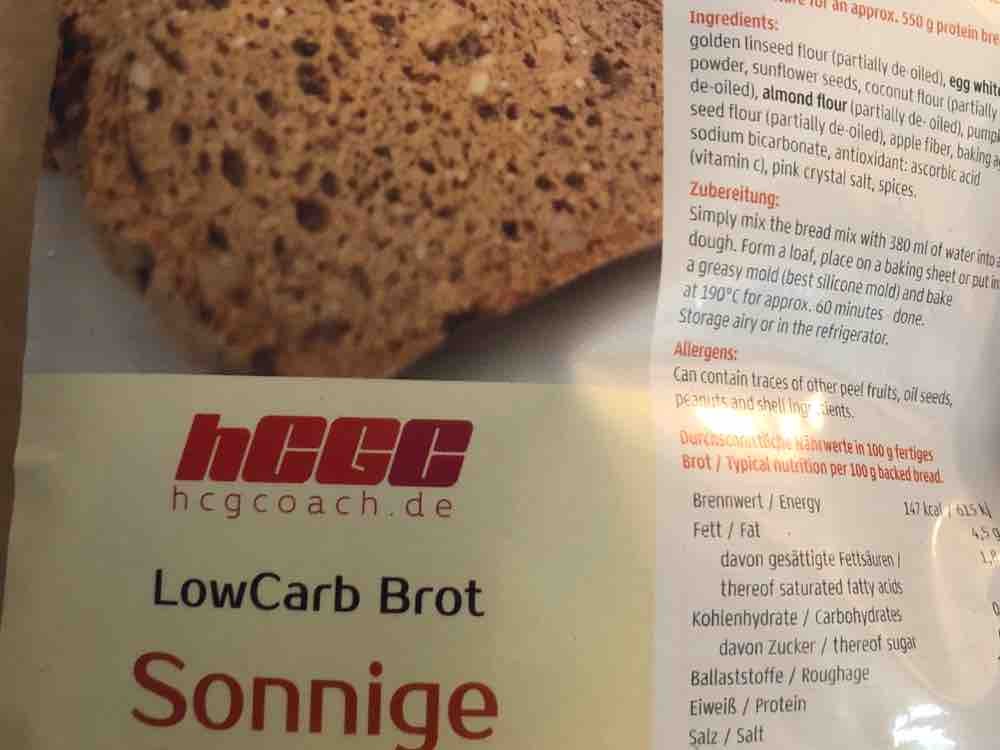 HCG Brot Sonnige Brotzeit von Elfi11 | Hochgeladen von: Elfi11