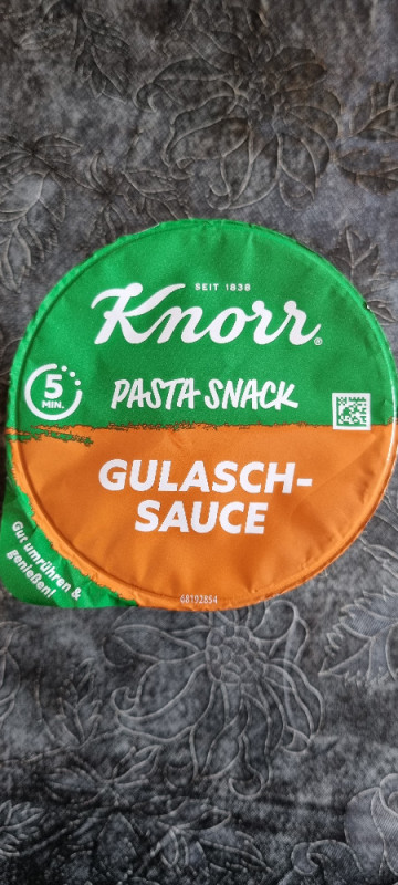 Knorr Pasta Snack Gulasch-Sauce von rumpelkätzchen | Hochgeladen von: rumpelkätzchen