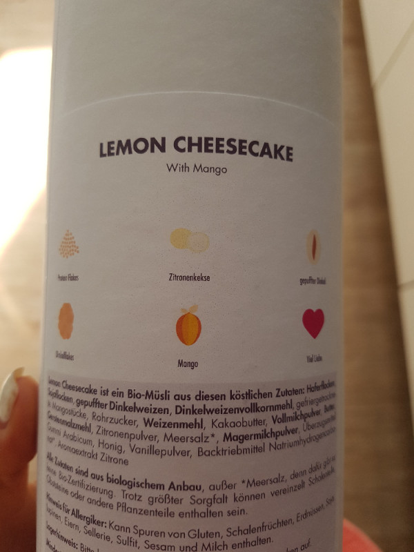 Lemon Cheesecake, with Mango von Campbell | Hochgeladen von: Campbell