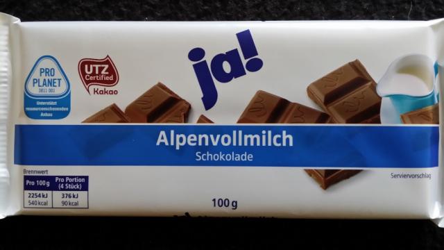 Alpenvollmilch-Schokolade | Hochgeladen von: T.A.1976