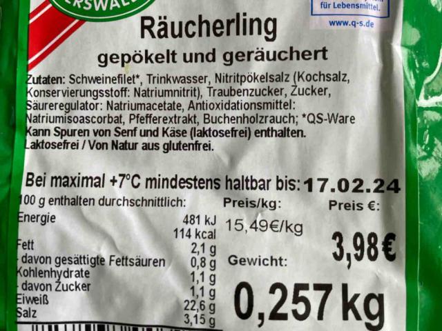 Räucherling, geräuchertes Schweinefilet von NicTire | Hochgeladen von: NicTire