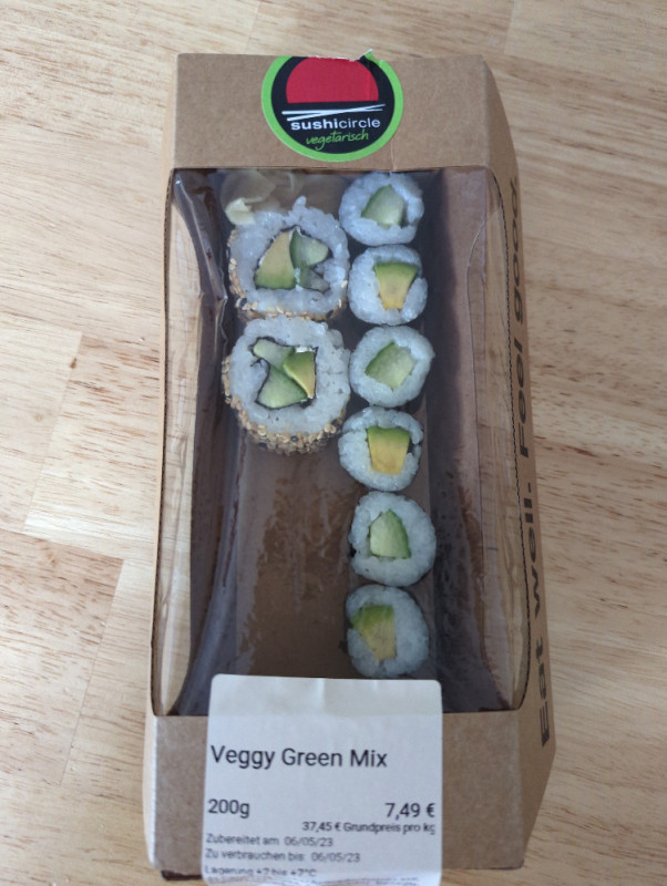 Sushi, Veggie Green Mix von susantom@freenet.de | Hochgeladen von: susantom@freenet.de