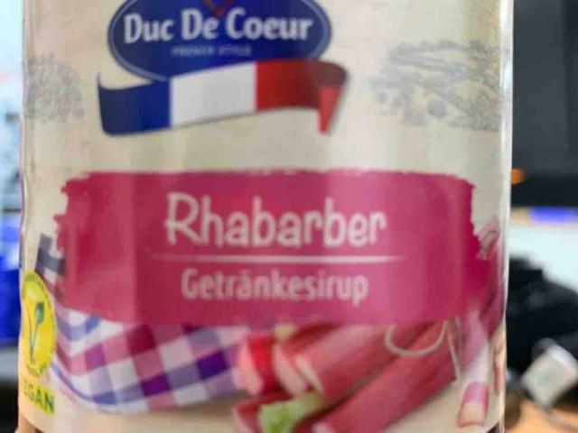 Duc De Coeur, Rhabarber Getränkesirup von rubyciu | Hochgeladen von: rubyciu