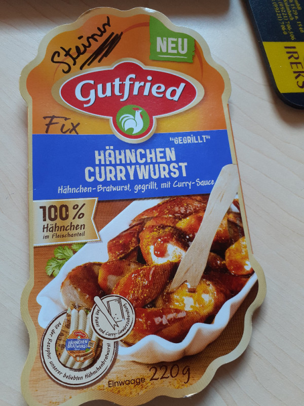 Gutfried Hähnchen Currywurst von lieschen46 | Hochgeladen von: lieschen46