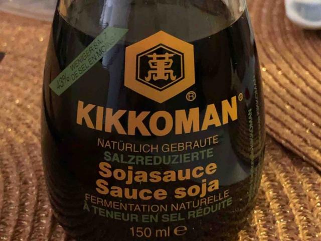 Sojasauce Kikkoman salt reduced by Miichan | Uploaded by: Miichan