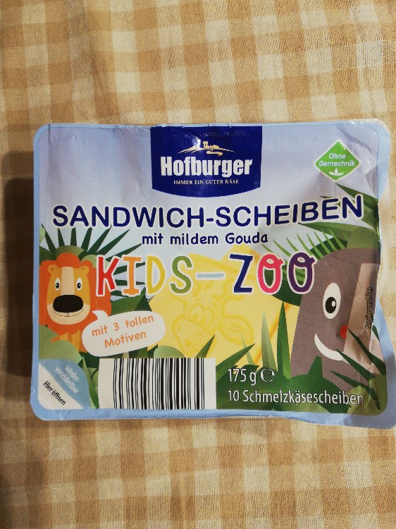 sandwich-Scheiben mit mildem gouda kids-zoo von myxart | Hochgeladen von: myxart