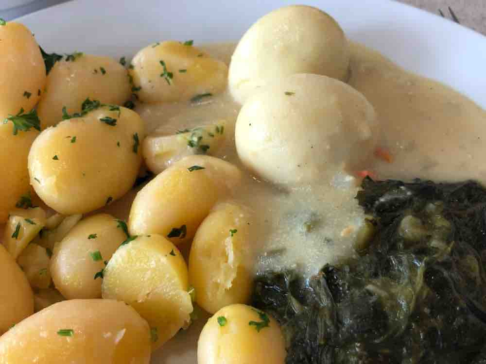 Eier-Spinat-Ragout mit Kartoffeln von Rummel | Hochgeladen von: Rummel