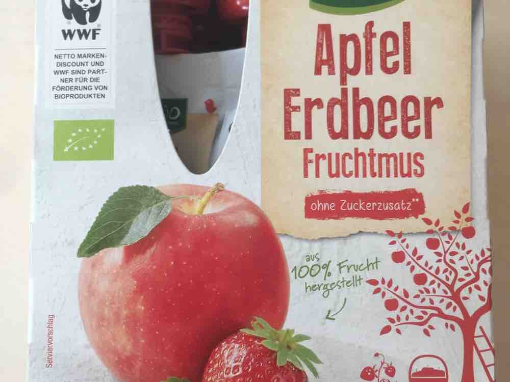 Apfel Erdbeer fruchtmus , ohne Zucker  von GracyGirl | Hochgeladen von: GracyGirl