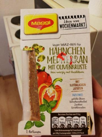 Hähnchen mediterran mit Olivenkruste von Marie2301 | Hochgeladen von: Marie2301