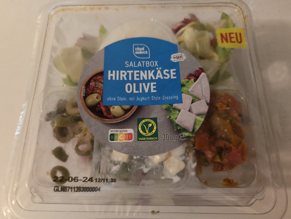 Salatbox HIRTENKÄSE OLIVE, ohne Stein, mit Joghurt-Style-Dressin | Hochgeladen von: Bauchfett918