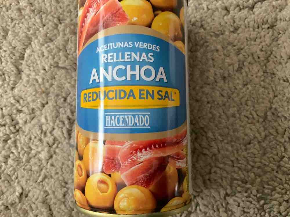 Aceitunas verdes rellenas anchoa reducida en sal, oliven von mat | Hochgeladen von: matzemallorca